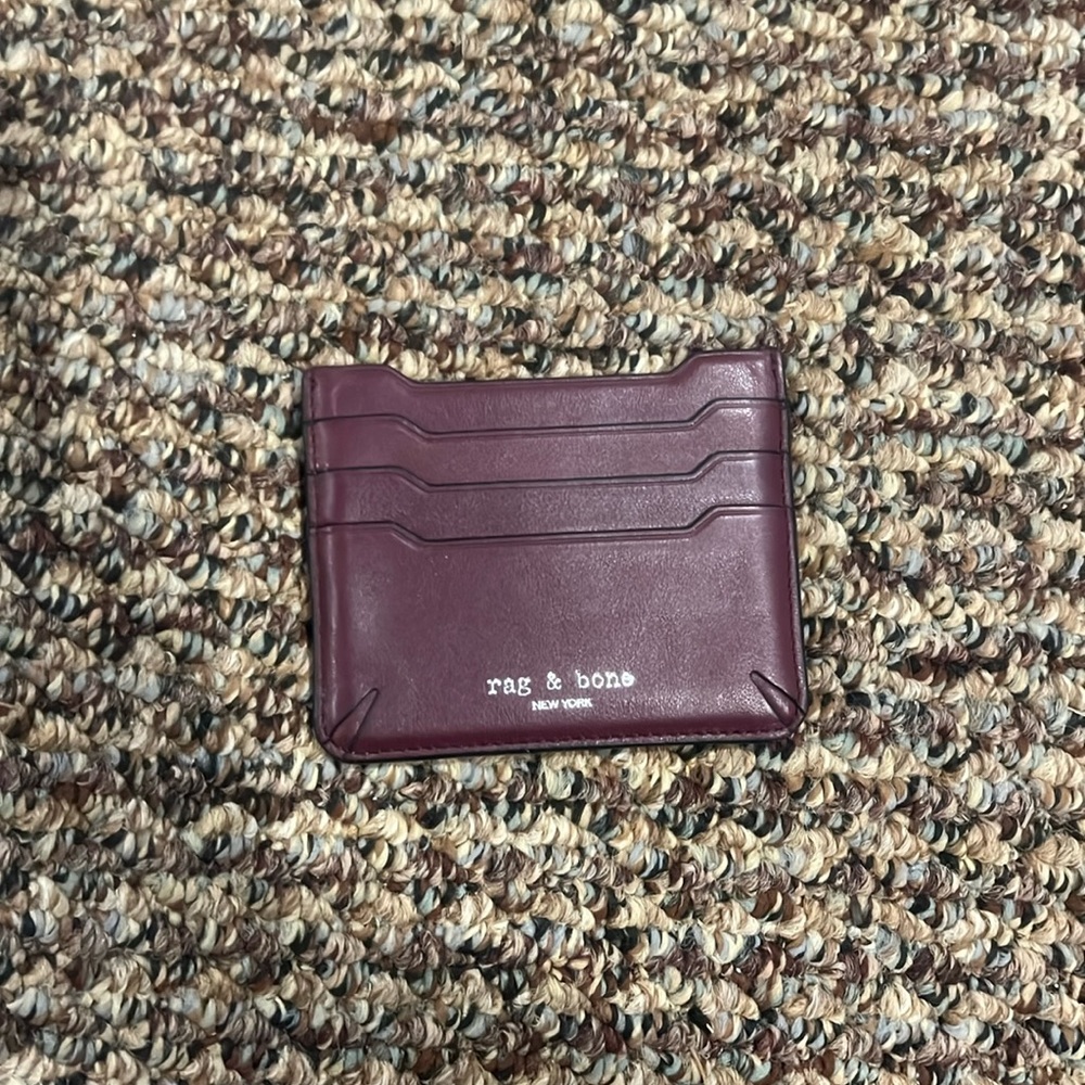 ♻️ Rag & Bone card holder
